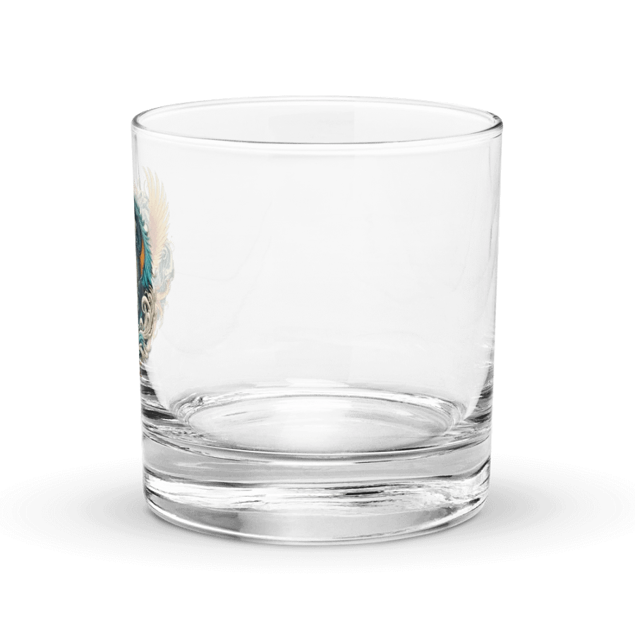 Phoenix vs Dragon Rocks Glass product image (2)
