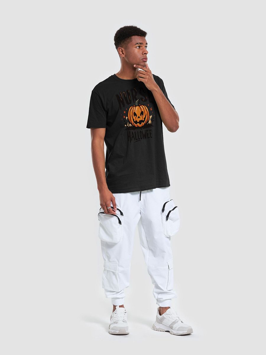 Spooky Nurse Halloween Pumpkin T-Shirt product image (31)