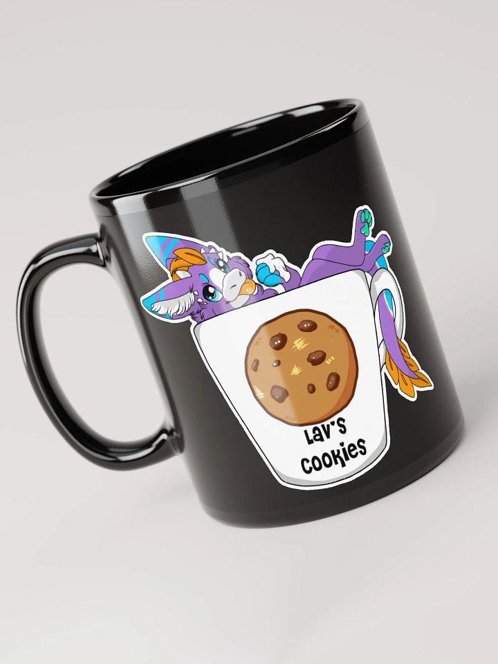 Lavender Cookie Black Mug product image (2)
