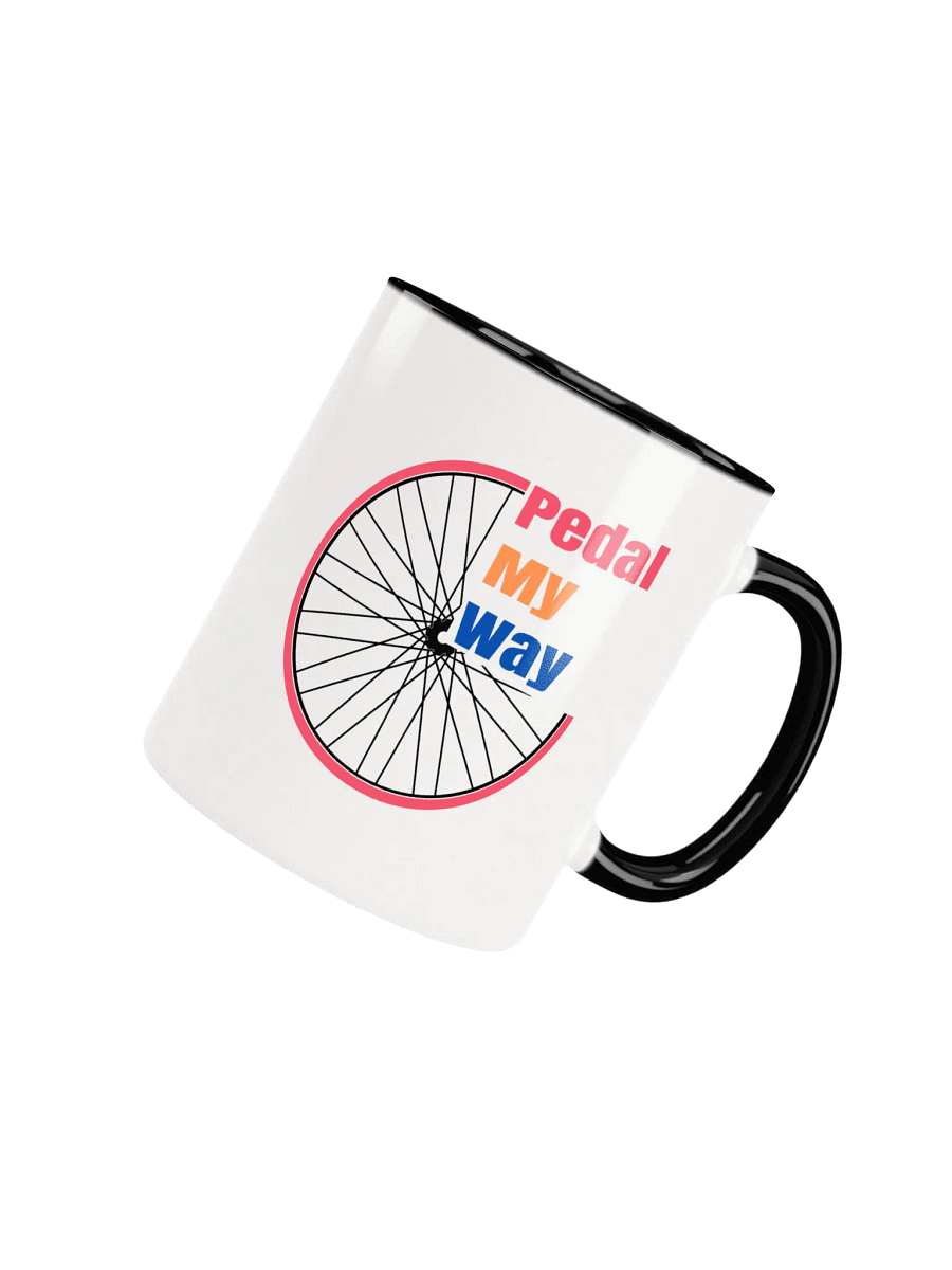 Pedal My Way Ceramic Mug - for your pre and post ride rejuvenation product image (4)