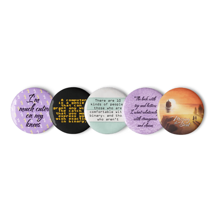 Missing the Boat button set 🇺🇸 product image (1)