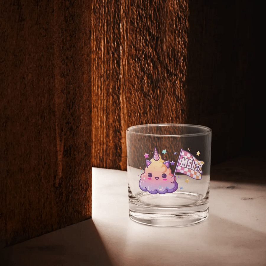 MSLA Sparkle Poop Rocks Glass product image (7)