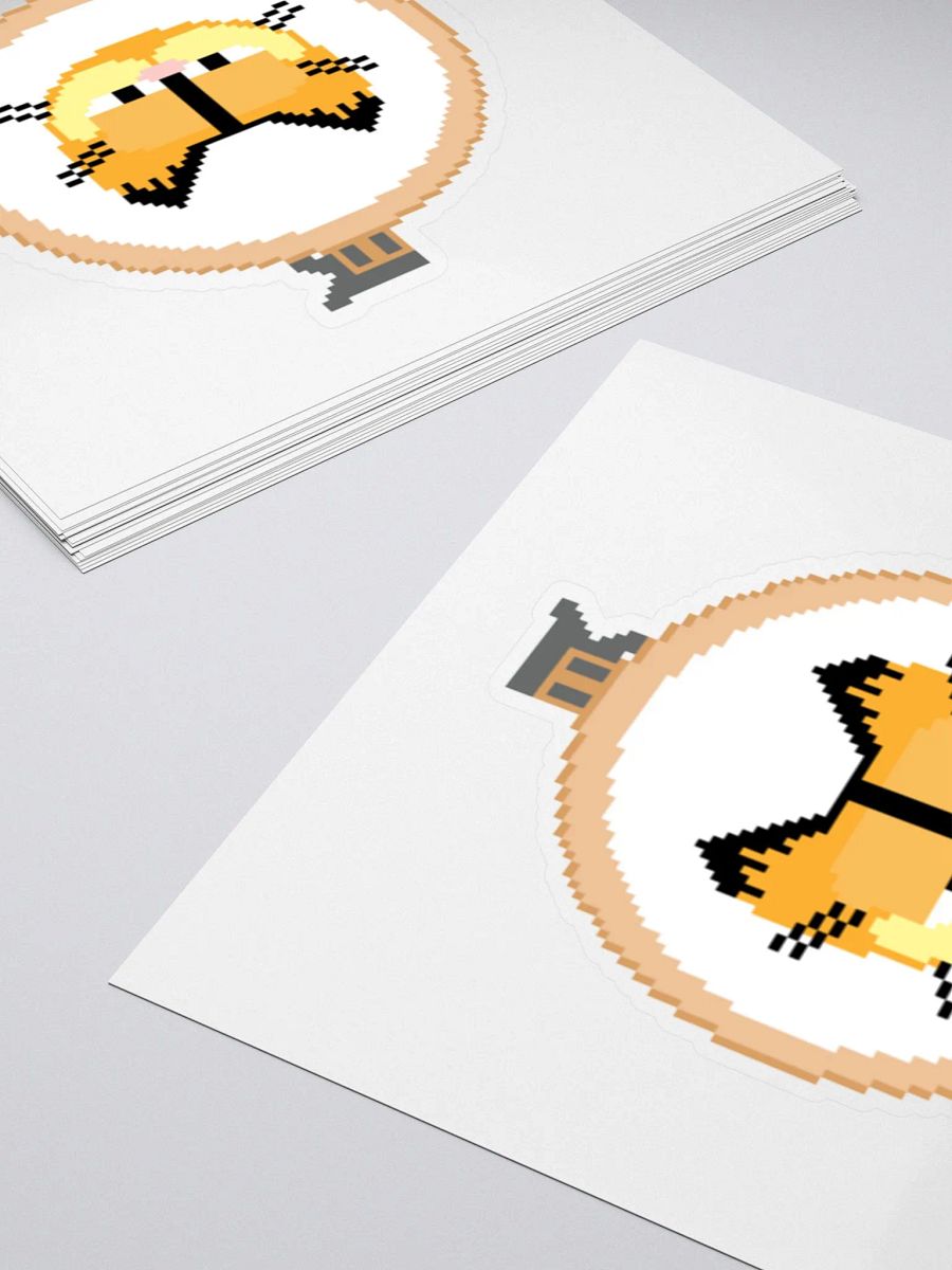 Garfield cross stitch sticker product image (4)