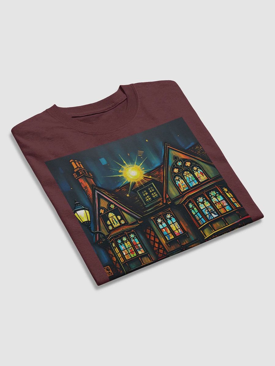 Beautiful Old Home with Stained Glass, 100% Cotton Tee product image (3)