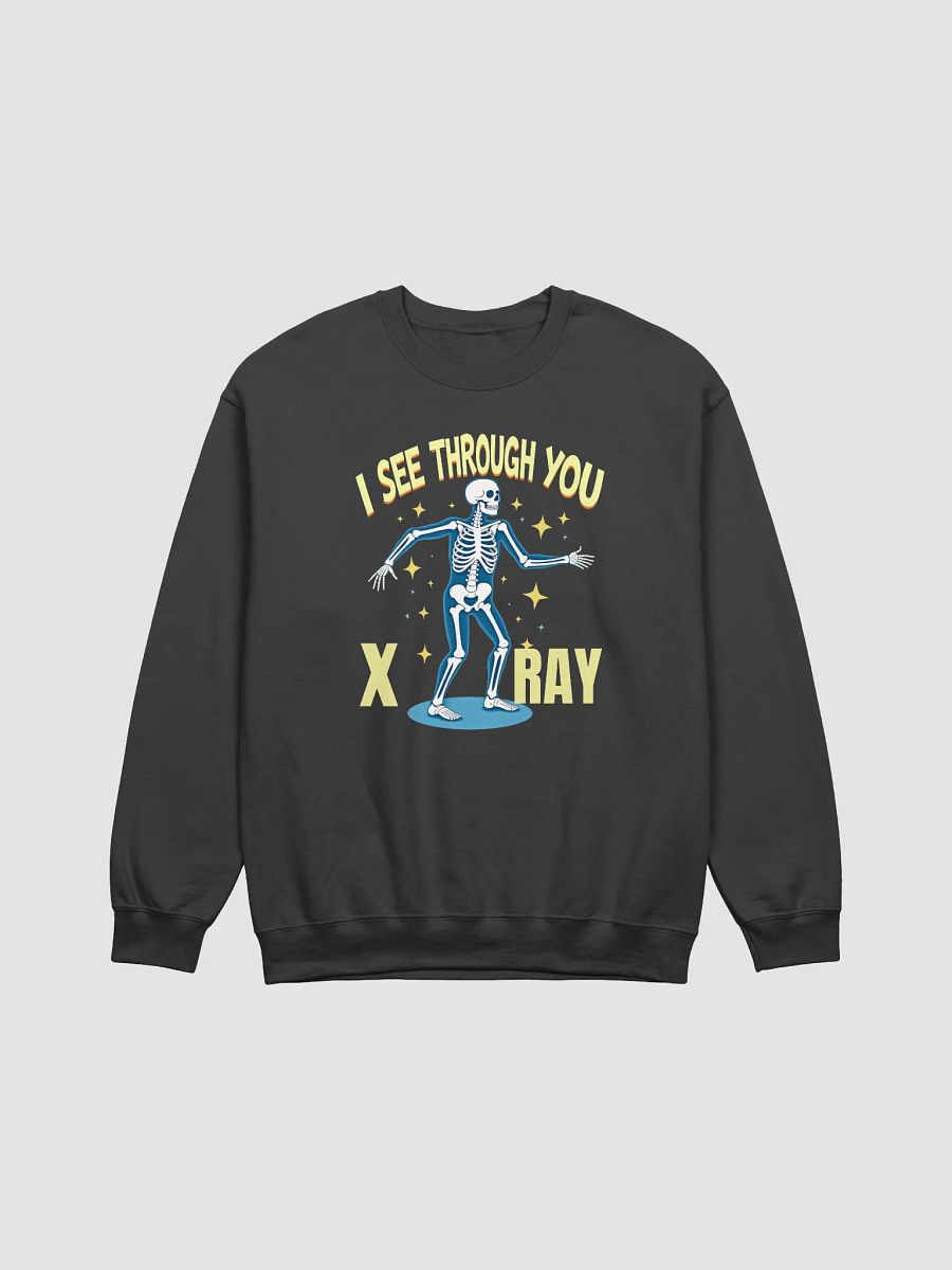 X-Ray Vision Skeleton Crewneck Sweatshirt product image (2)