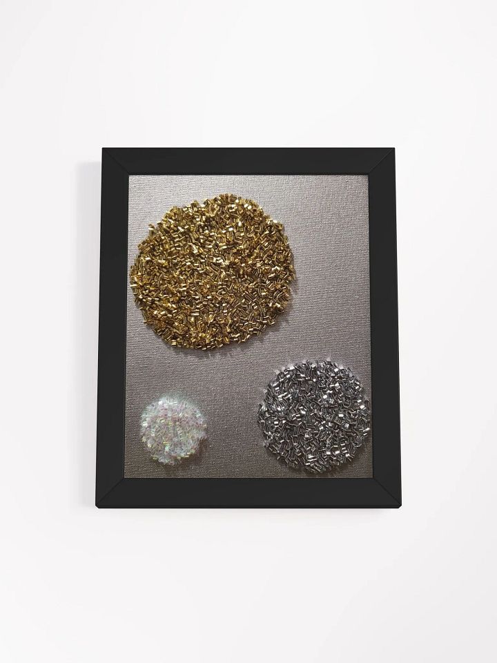 Circle of Shimmer Framed Poster product image (1)