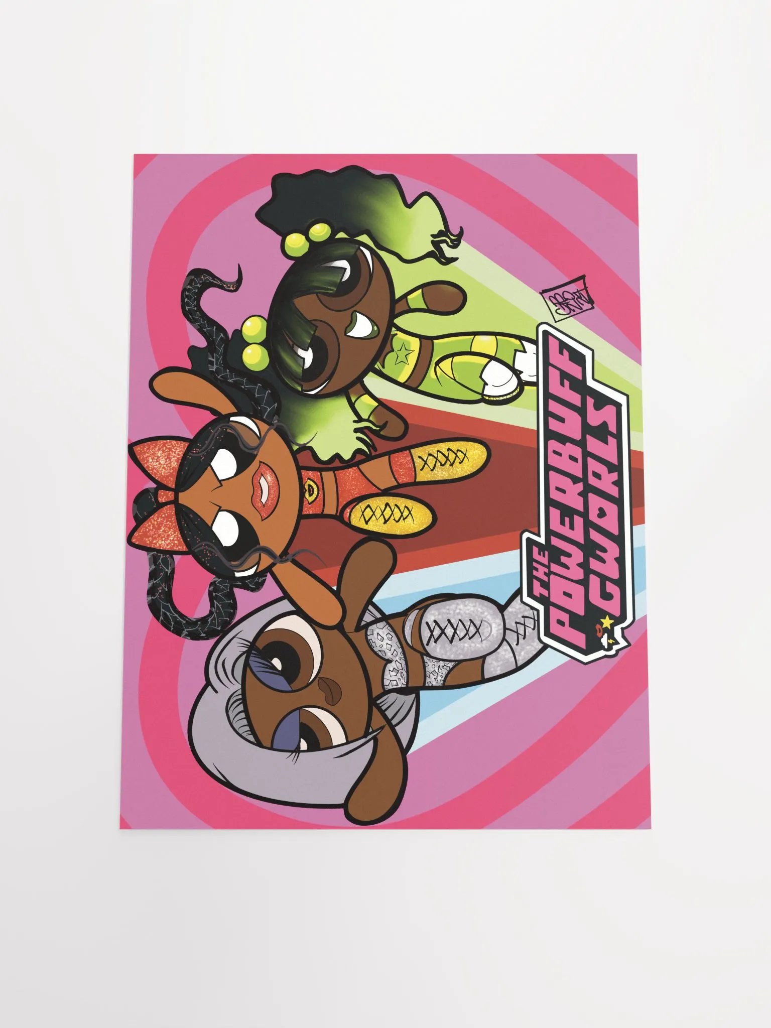 PowerBuff Gworls - 12x16 Print product image (4)