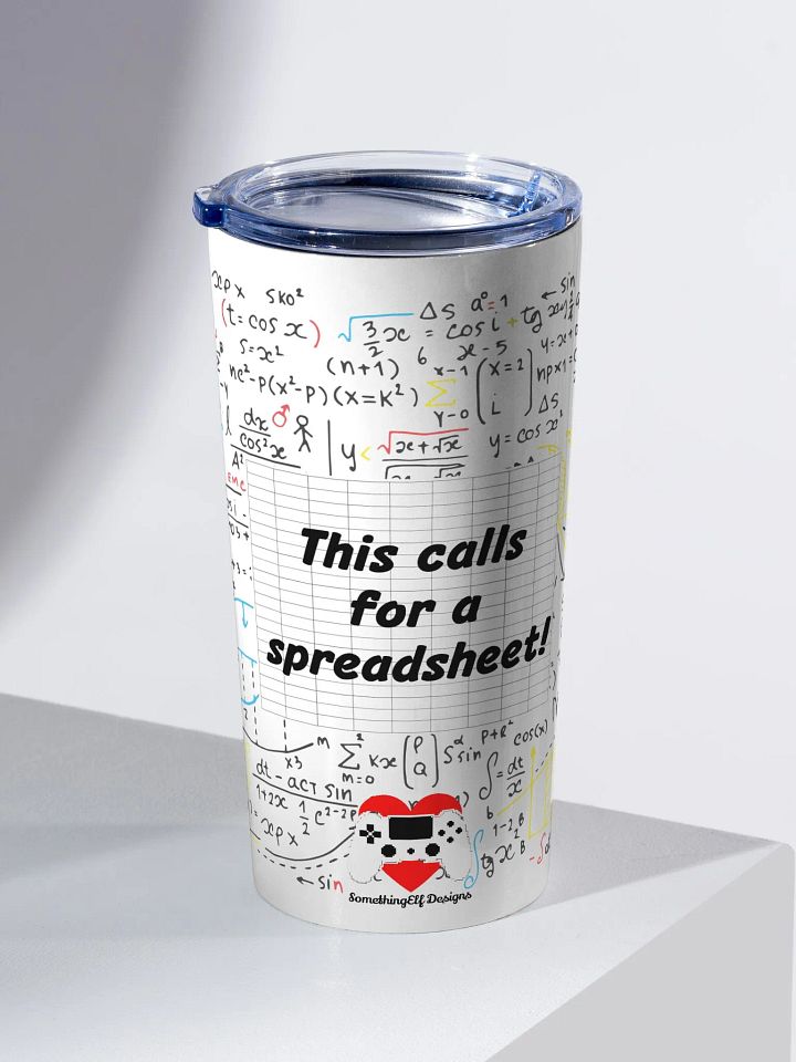 This calls for a spreadsheet! Coffee Travel Mug Tumbler product image (2)