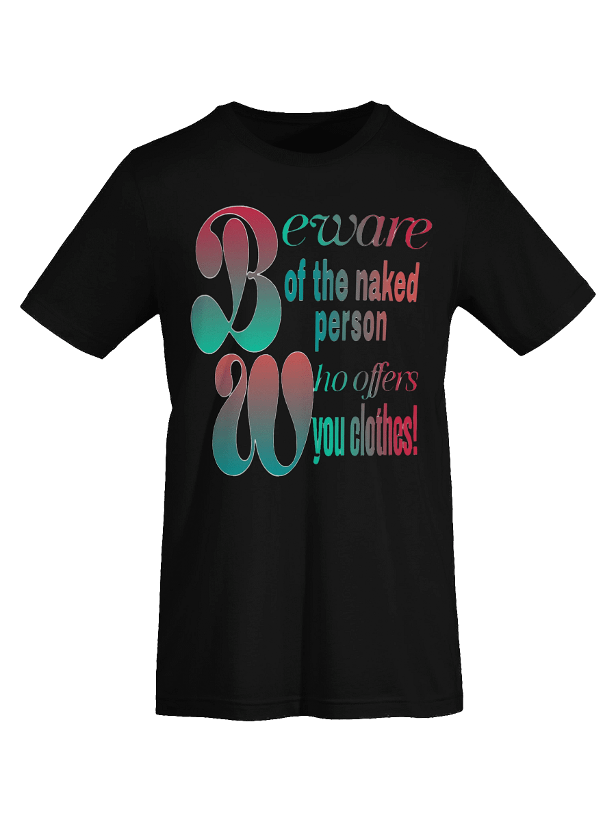 Bold Typography Unisex T-Shirt product image (25)