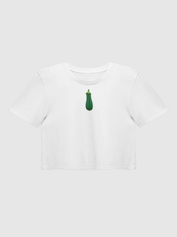 CozyAvocado Women's Premium Zucchini Crop Top #5 product image (1)