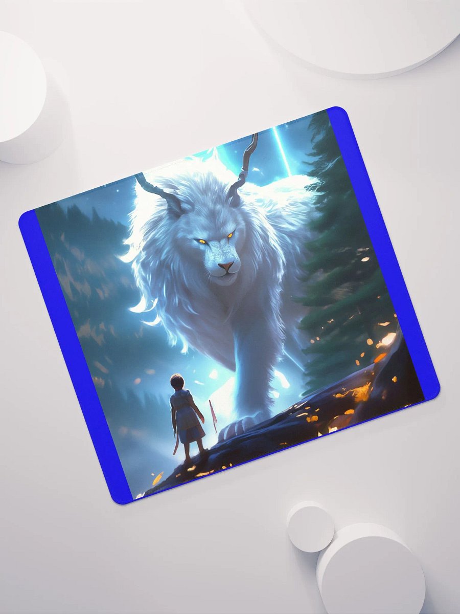 The Stone wolf Tribe design mice pad product image (11)