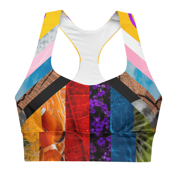 Pride Longline Sports Bra product image (1)