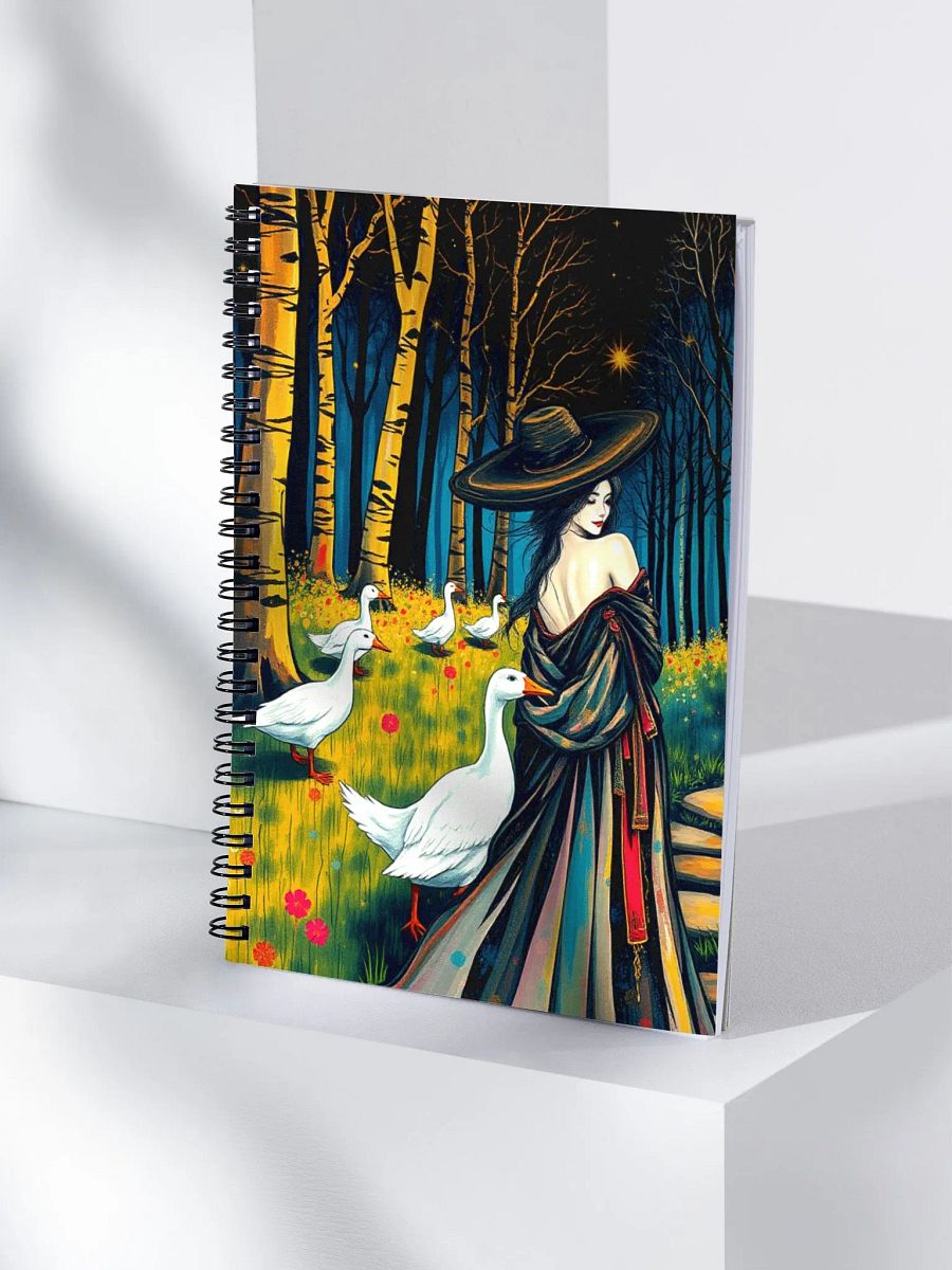Starry Night Serenity Spiral Notebook product image (4)