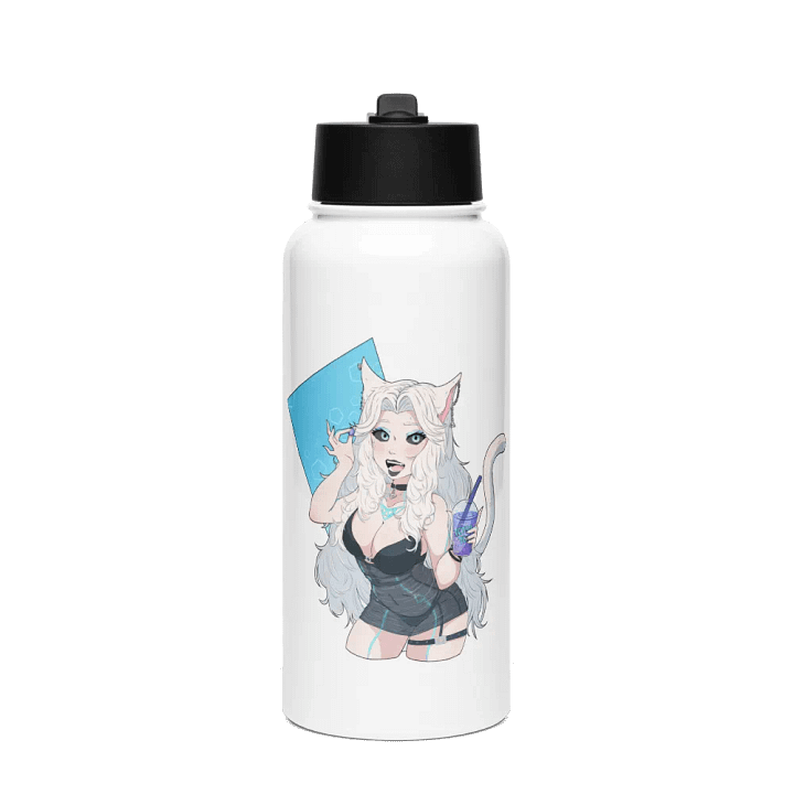 Busty Goth GF (Water Bottle) product image (1)