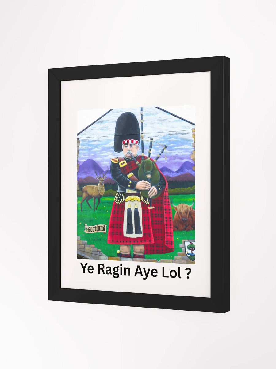Framed Photograph - Cardonald Piper product image (2)