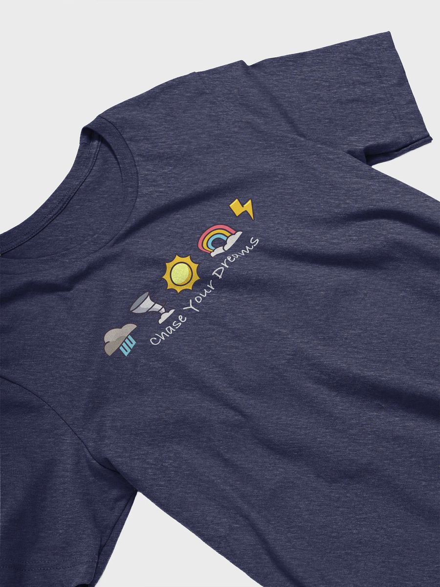 "Weather Emojis // Chase Your Dreams" - T-Shirt Light Text Mode product image (20)