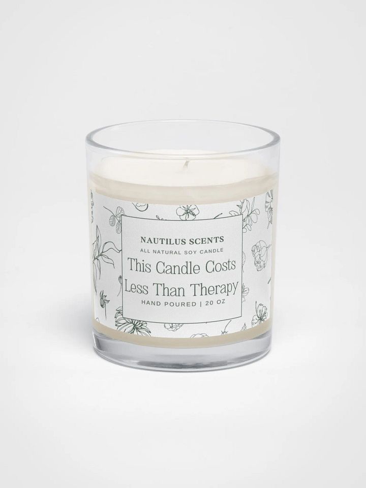 Less Than Therapy Nautilus Soy Wax Candle product image (1)