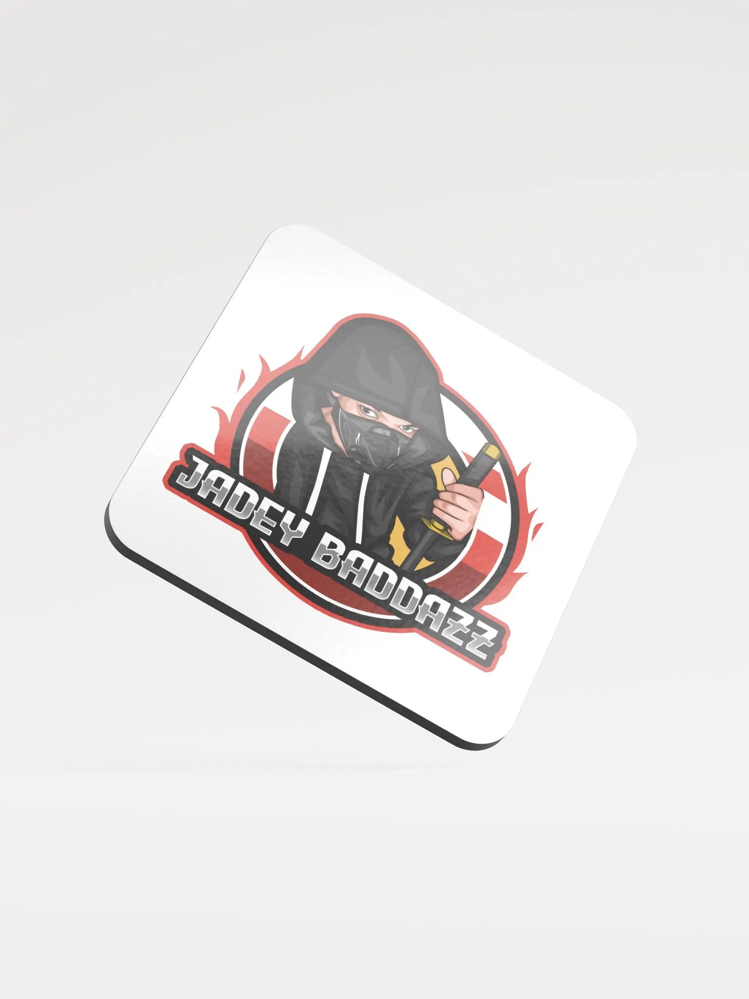 Masked Warrior Cork Coaster product image (1)