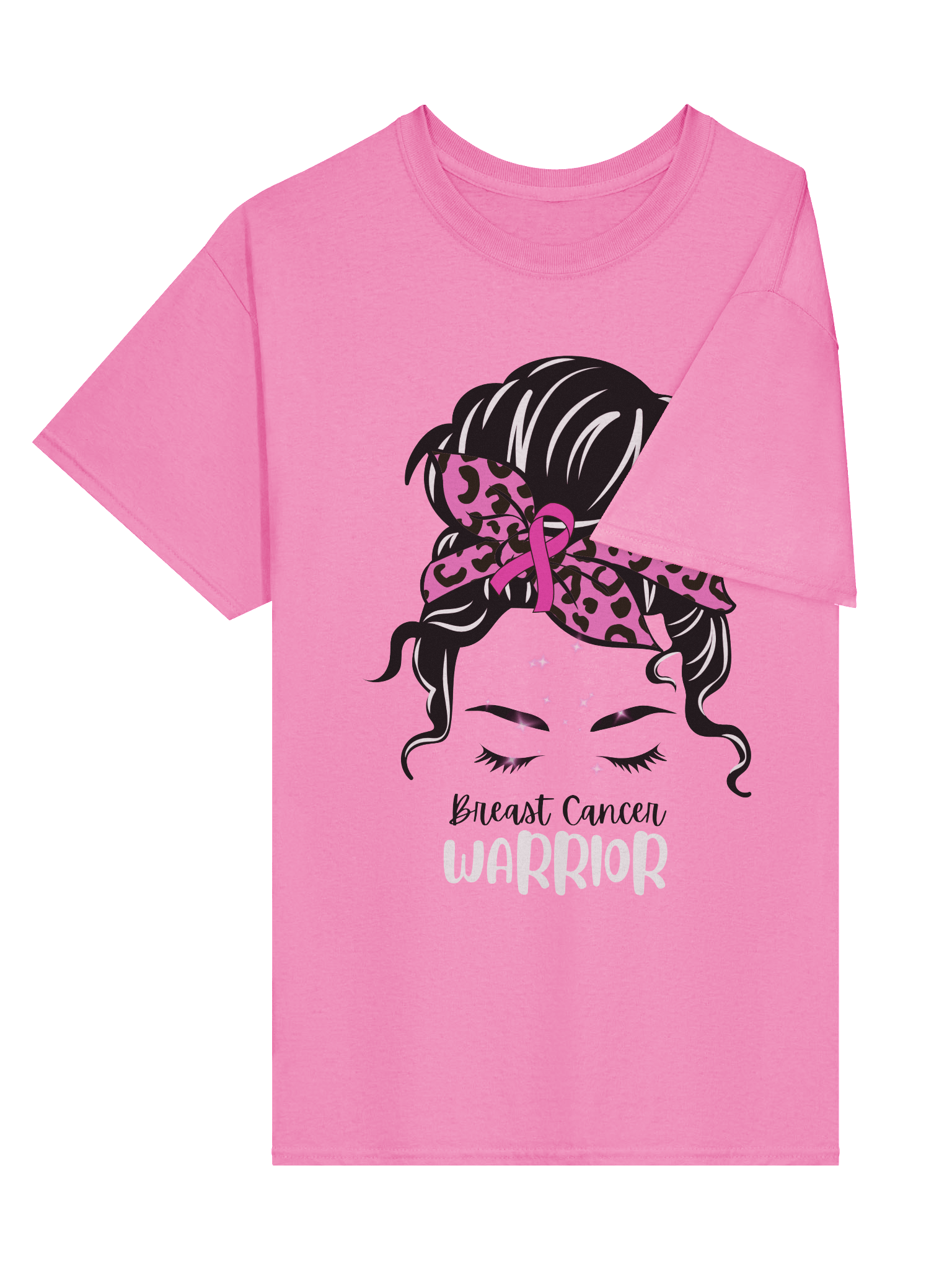 Breast Cancer Warrior T-Shirt – Pink Ribbon Awareness Tee for Strong Women product image (6)
