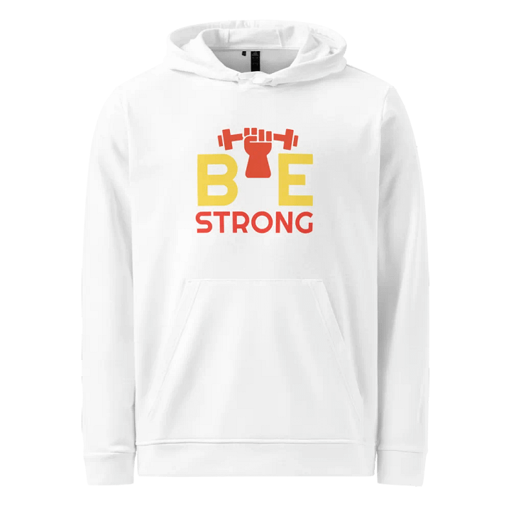 BE STRONG Graphic Fleece Hoodie product image (1)