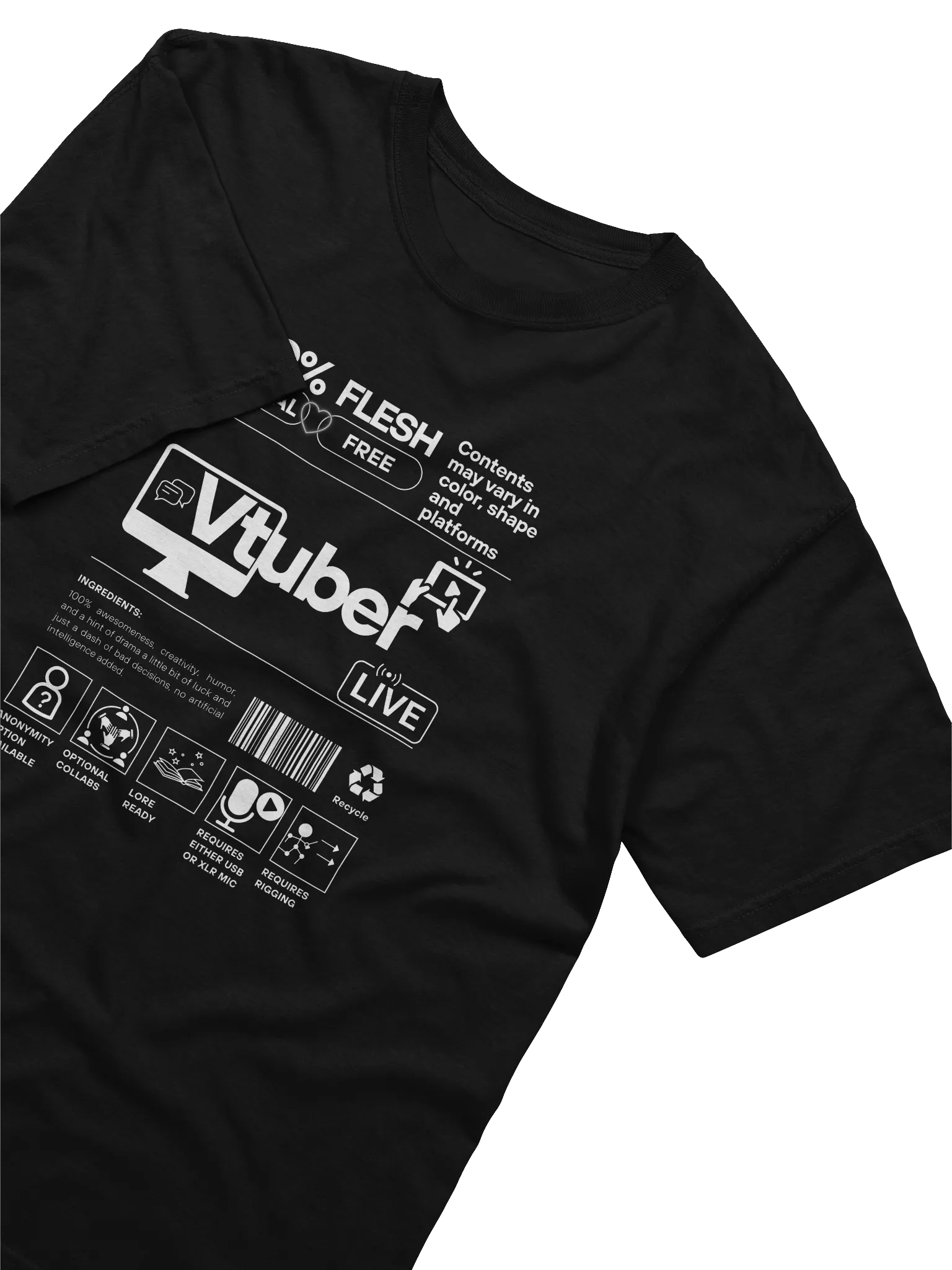 100% Vtuber Tee product image (3)
