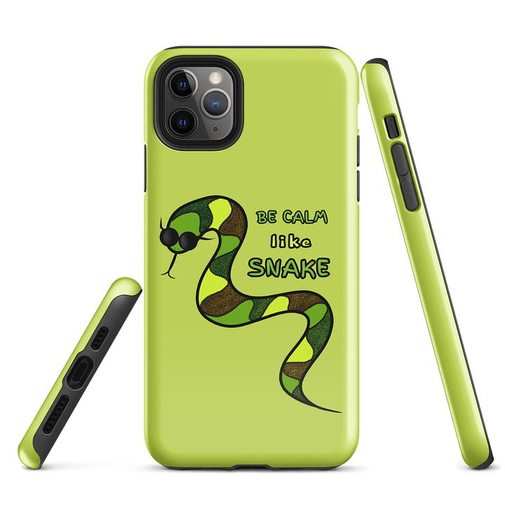 Serpentine Shades iPhone Tough Case product image (3)