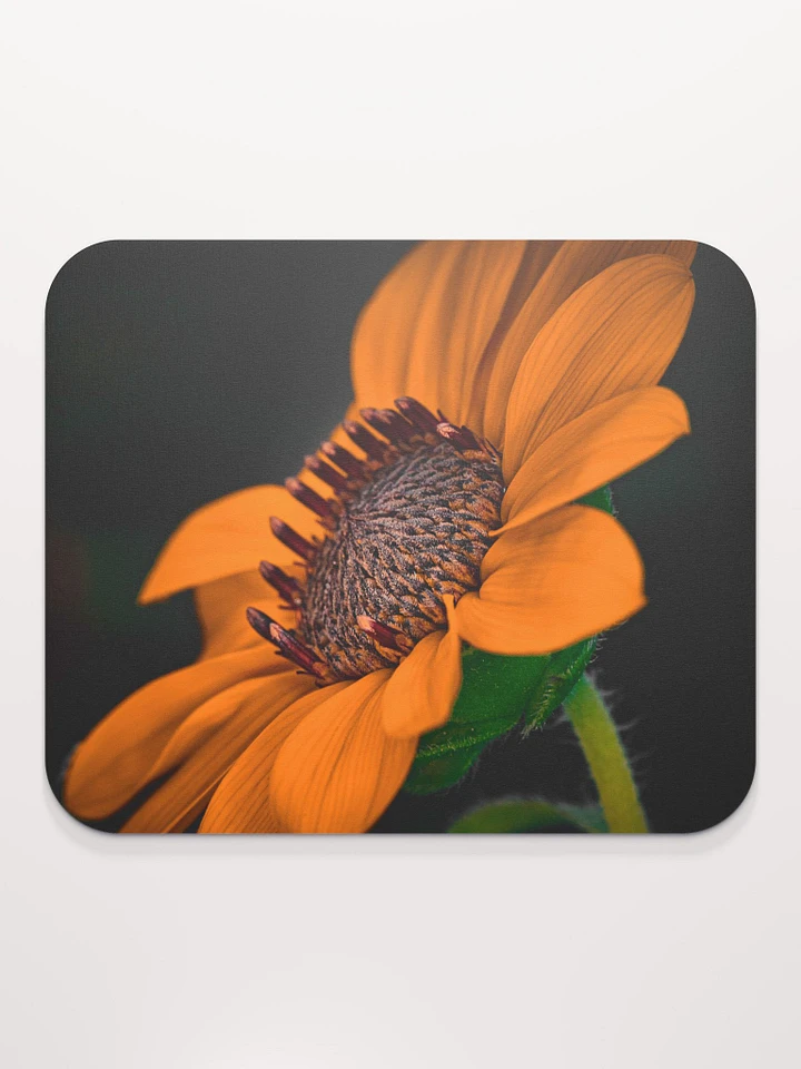 Orange You Glad Sunflower Mouse Pad product image (2)