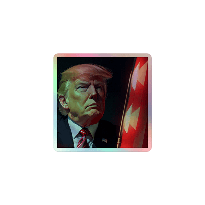 Pledge of Allegiance Holographic Sticker product image (1)