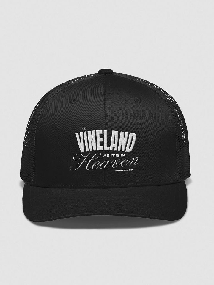 In Vineland As It Is In Heaven Trucker Hat product image (1)