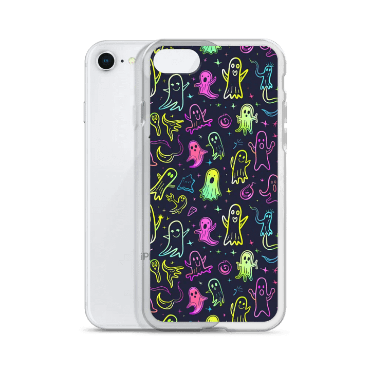 Funny Neon Ghost Case For Iphone product image (2)