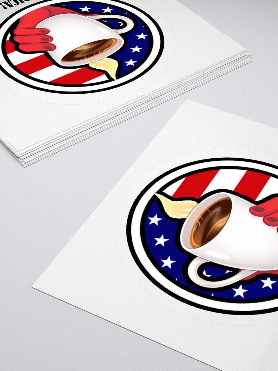 Devil Says Wake Up America! Sticker product image (12)