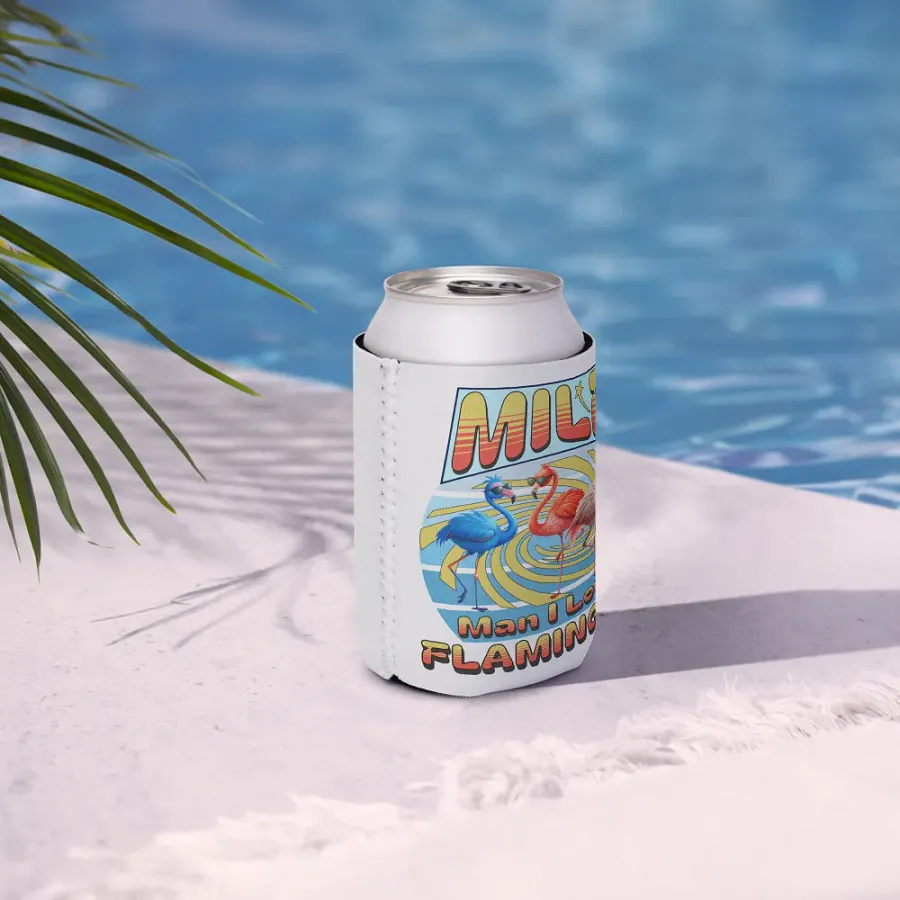 MILF Man I Love Flamingos Can Coozie product image (7)