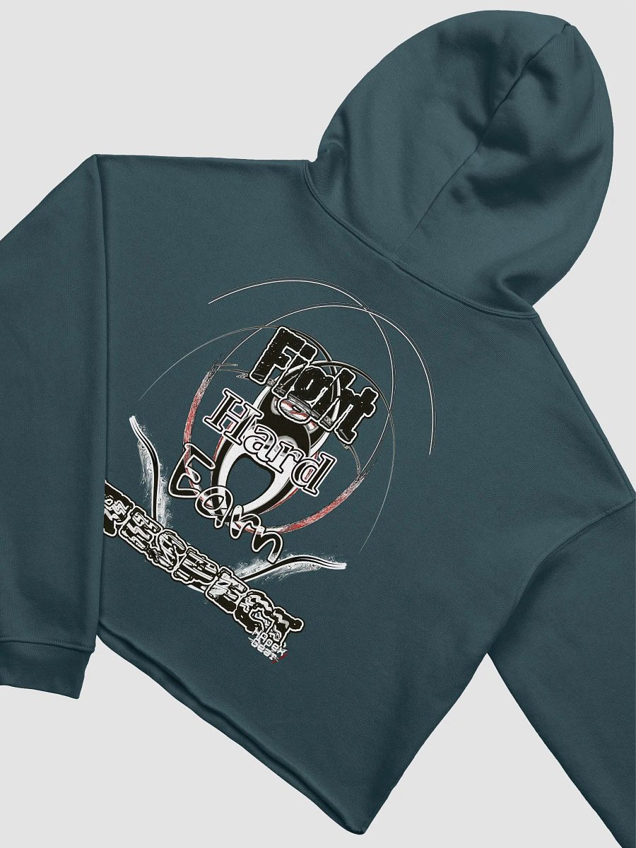 Fight Hard Earn Respect - Fleece Crop Hoodie product image (4)