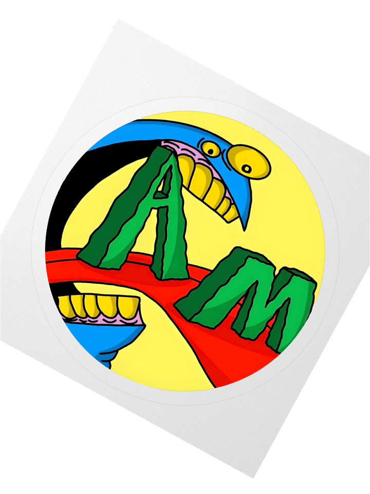 Alpha Mansion Logo Sticker product image (8)