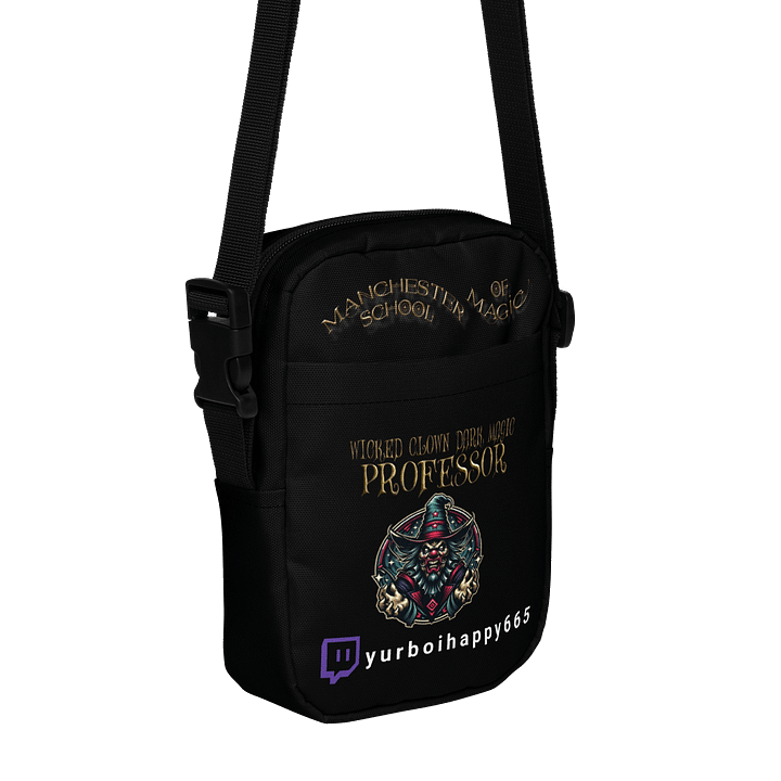 Wicked Clown Dark Magic Professor All-Over Crossbody Bag product image (1)