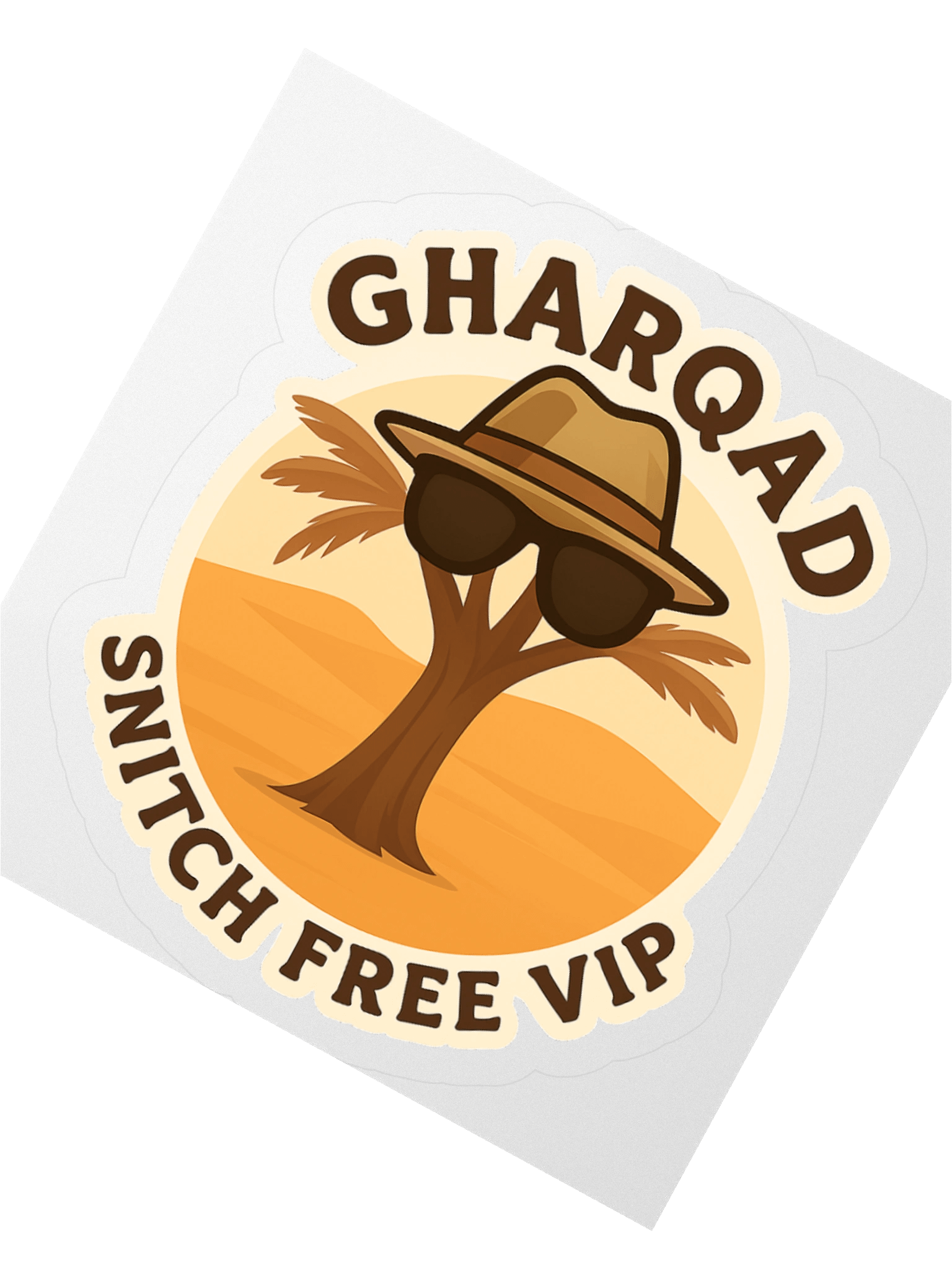 Gharqad the snitch free VIP - sticker product image (4)