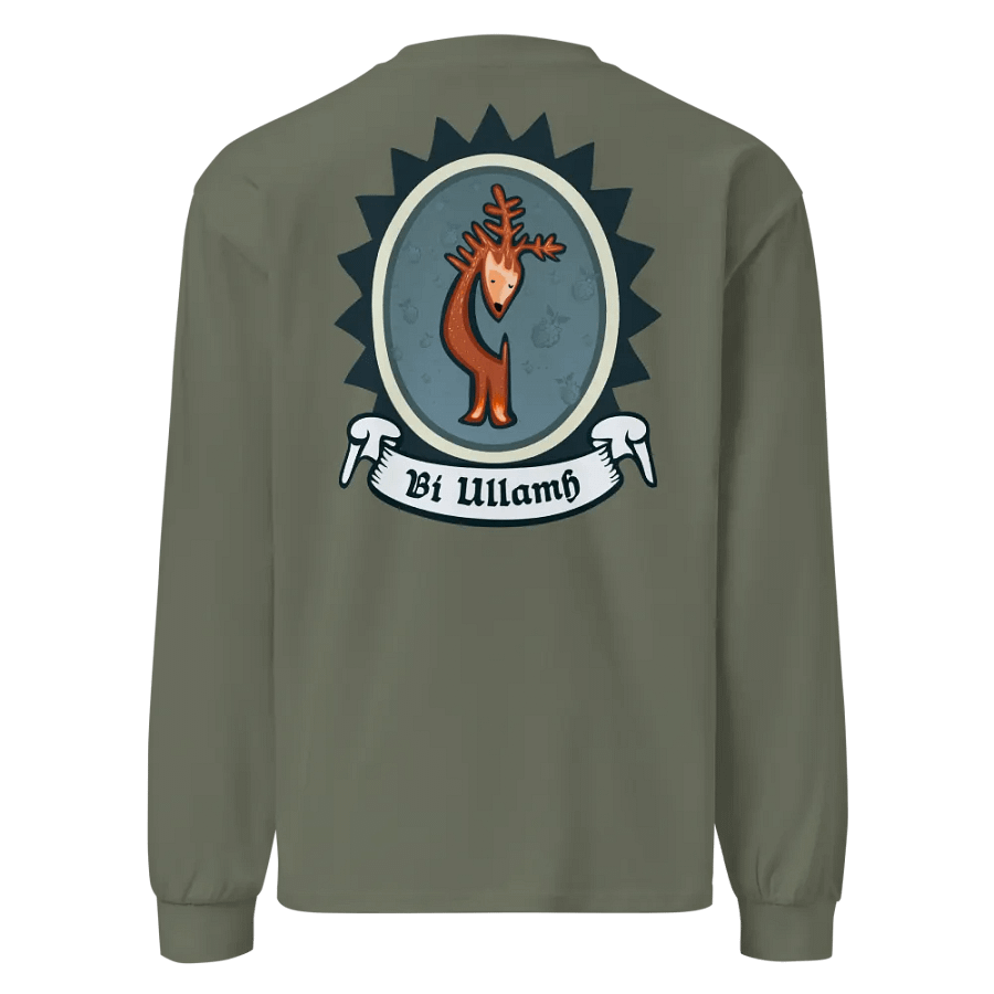 Fianna Bí Ullamh AS Colour Premium Meáchan Trom Léine Sleeve Fada (Back Patch) product image (2)