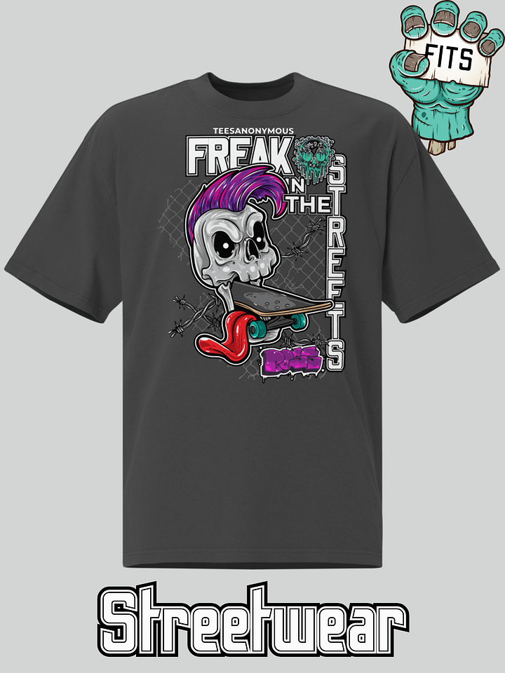 Streetwear Graphic Tee – Boneless by Freak in the Streets product image (1)