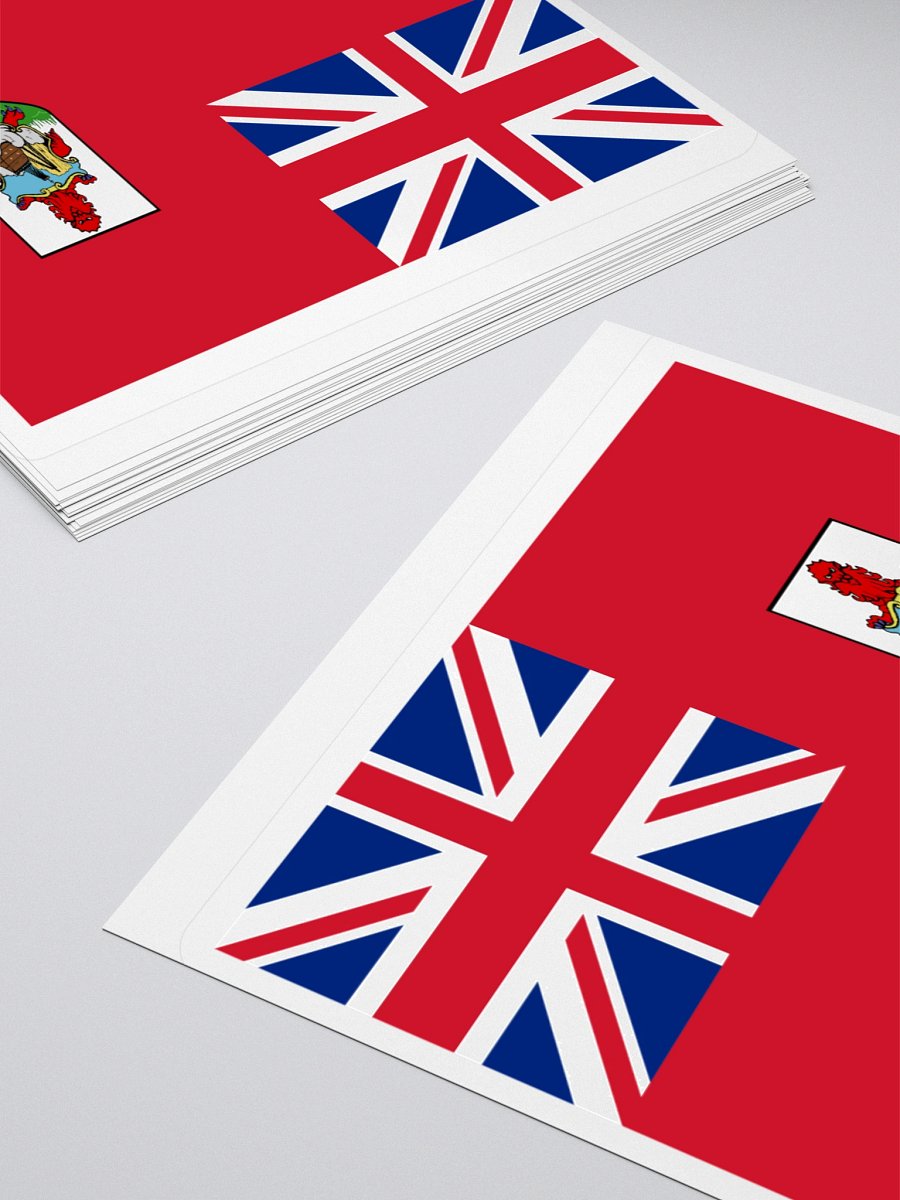 Exclusive Bermuda Flag Kiss-Cut Stickers - High-Quality Vinyl, Multiple Sizes product image (10)