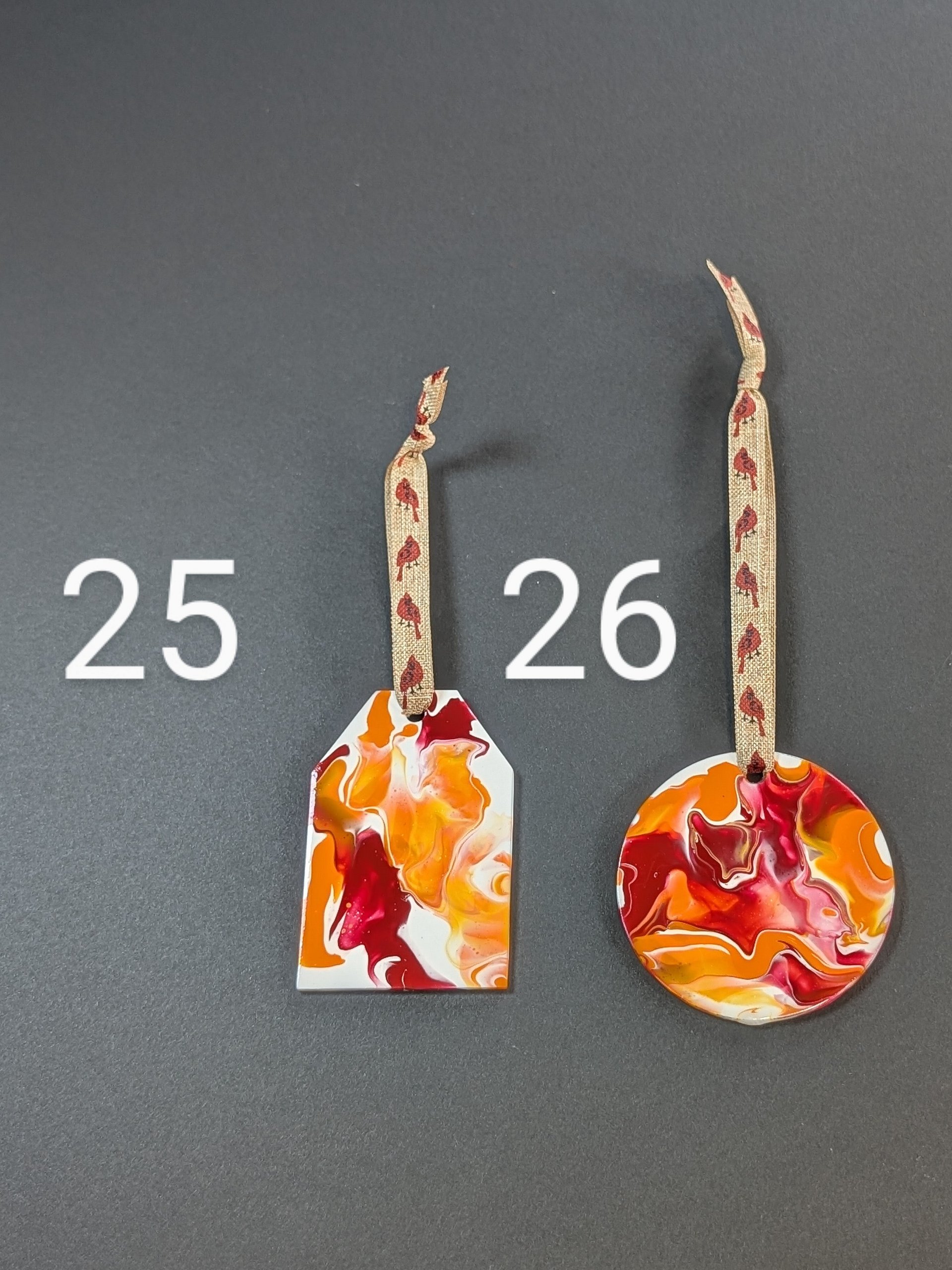 Acrylic Pour Painting Ornament product image (5)