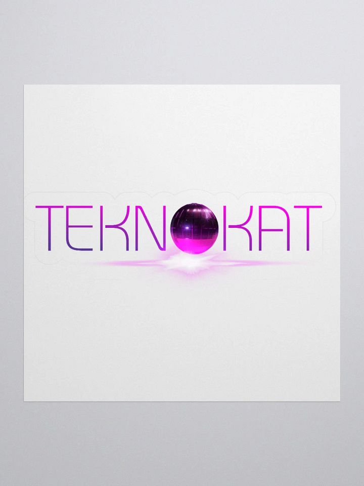 teknokat logo sticker product image (1)