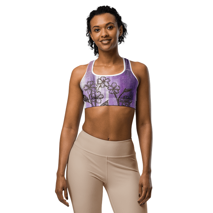 "Forget-Me-Nots" Sports Bra product image (1)