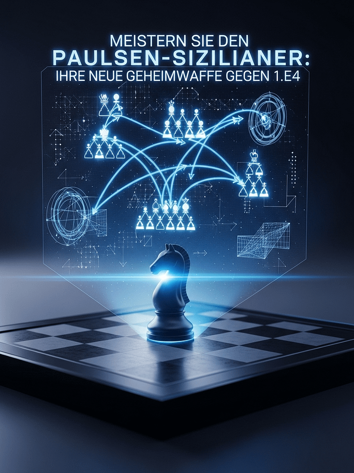 Meistern Sie den Paulsen-Sizilianer: Ihre neue Geheimwaffe gegen 1.e4 product image (1)