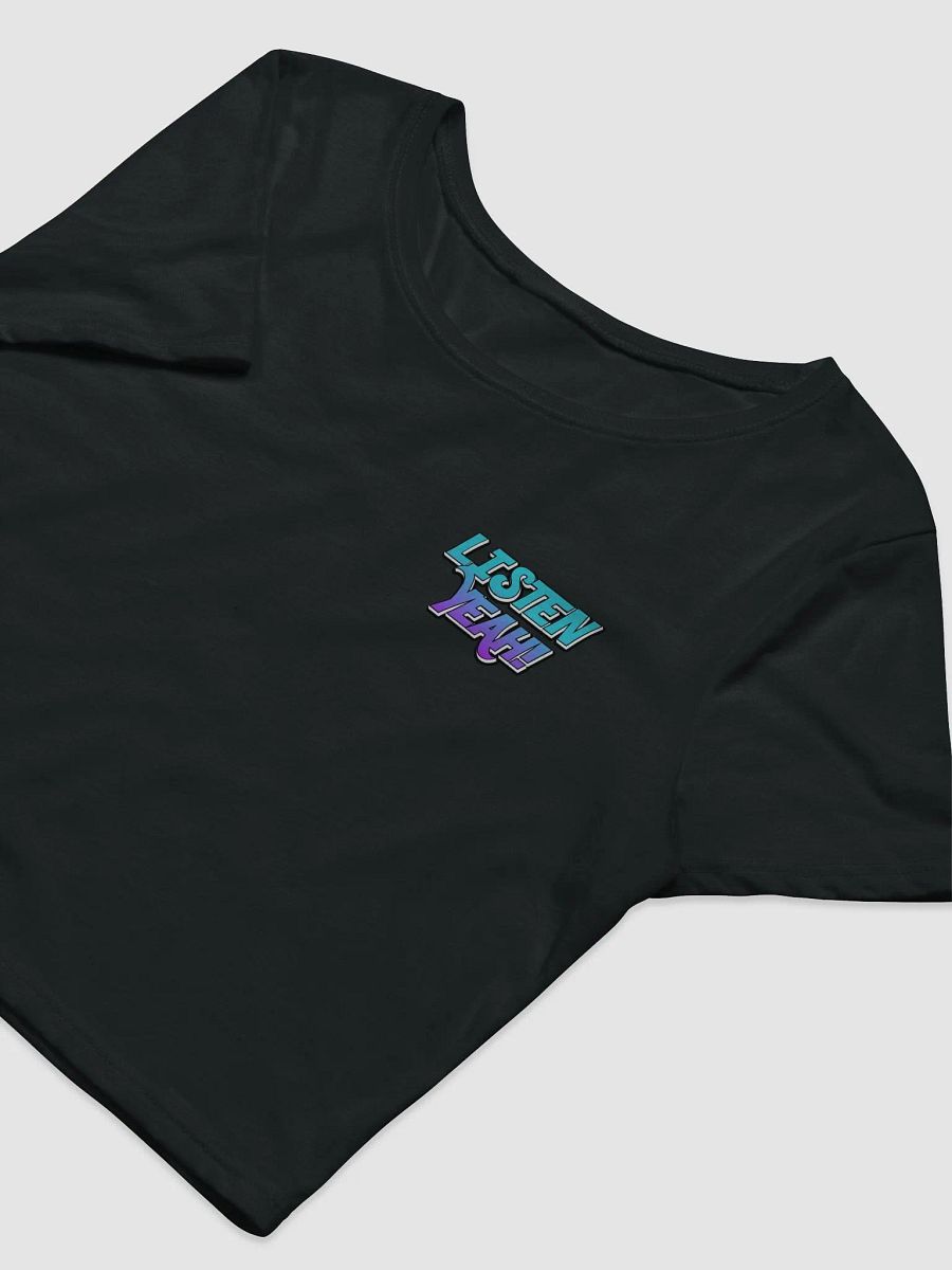 LISTEN YEAH! crop top product image (13)