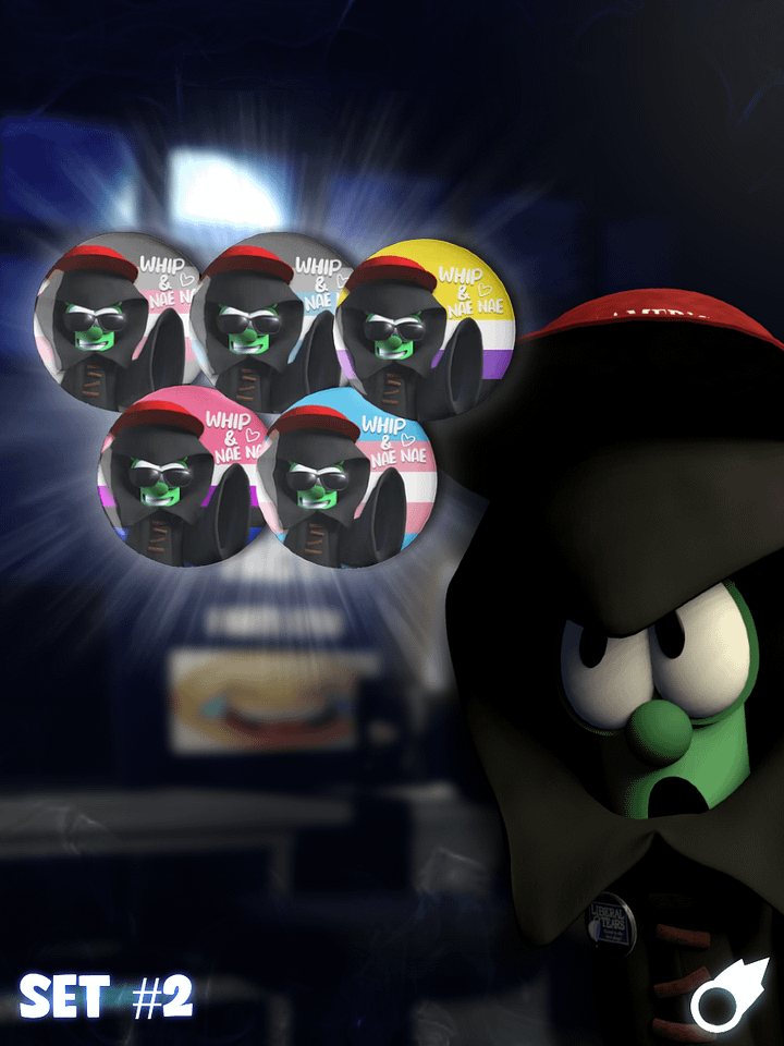 'Patriotic' Whip & Nae Nae Pins [Set #2] product image (2)