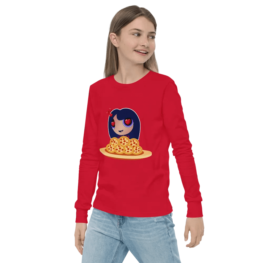Youth Pizza Love Long Sleeve Top product image (6)