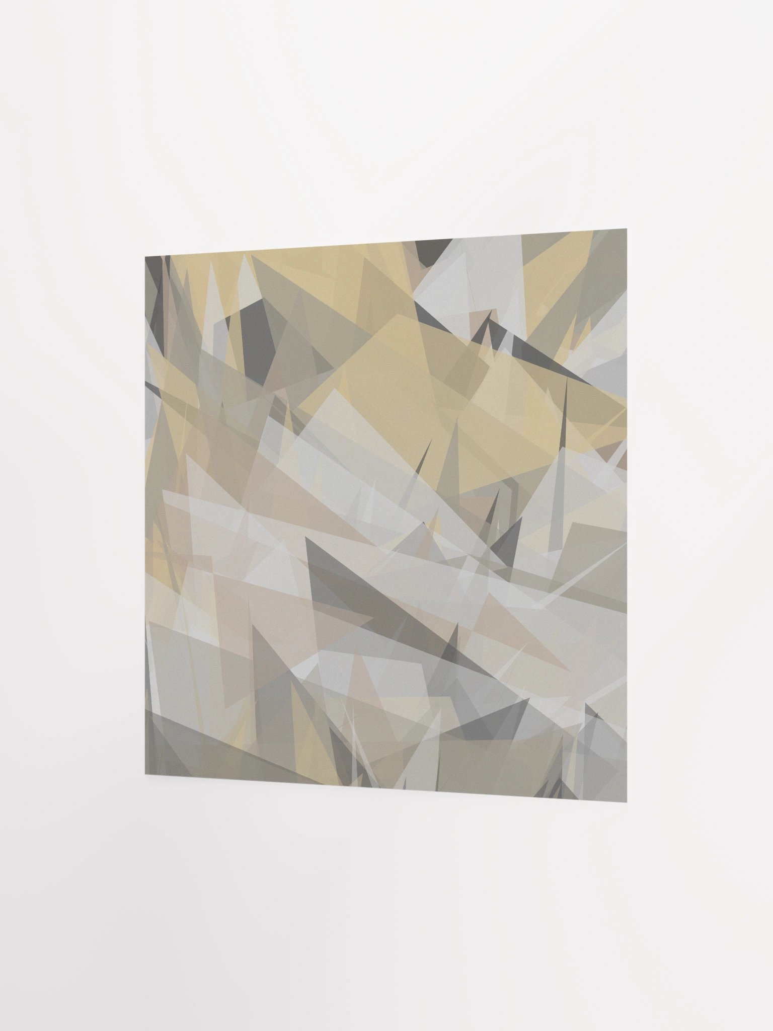 Geometric Symphony Enhanced Poster product image (2)