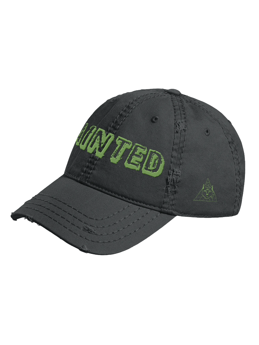 Distressed Tainted Cap with illuminati Cat Logo product image (2)