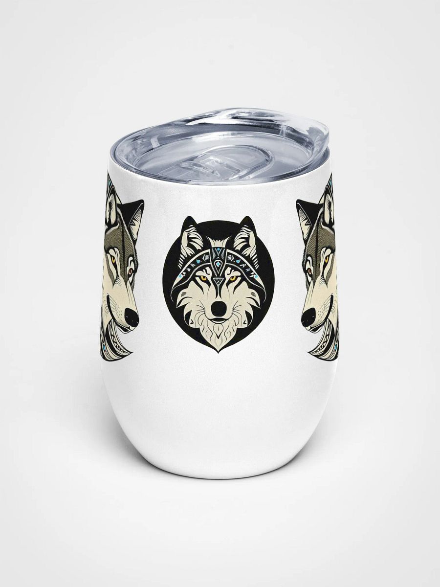 Timber Wolf Wine Tumbler product image (1)