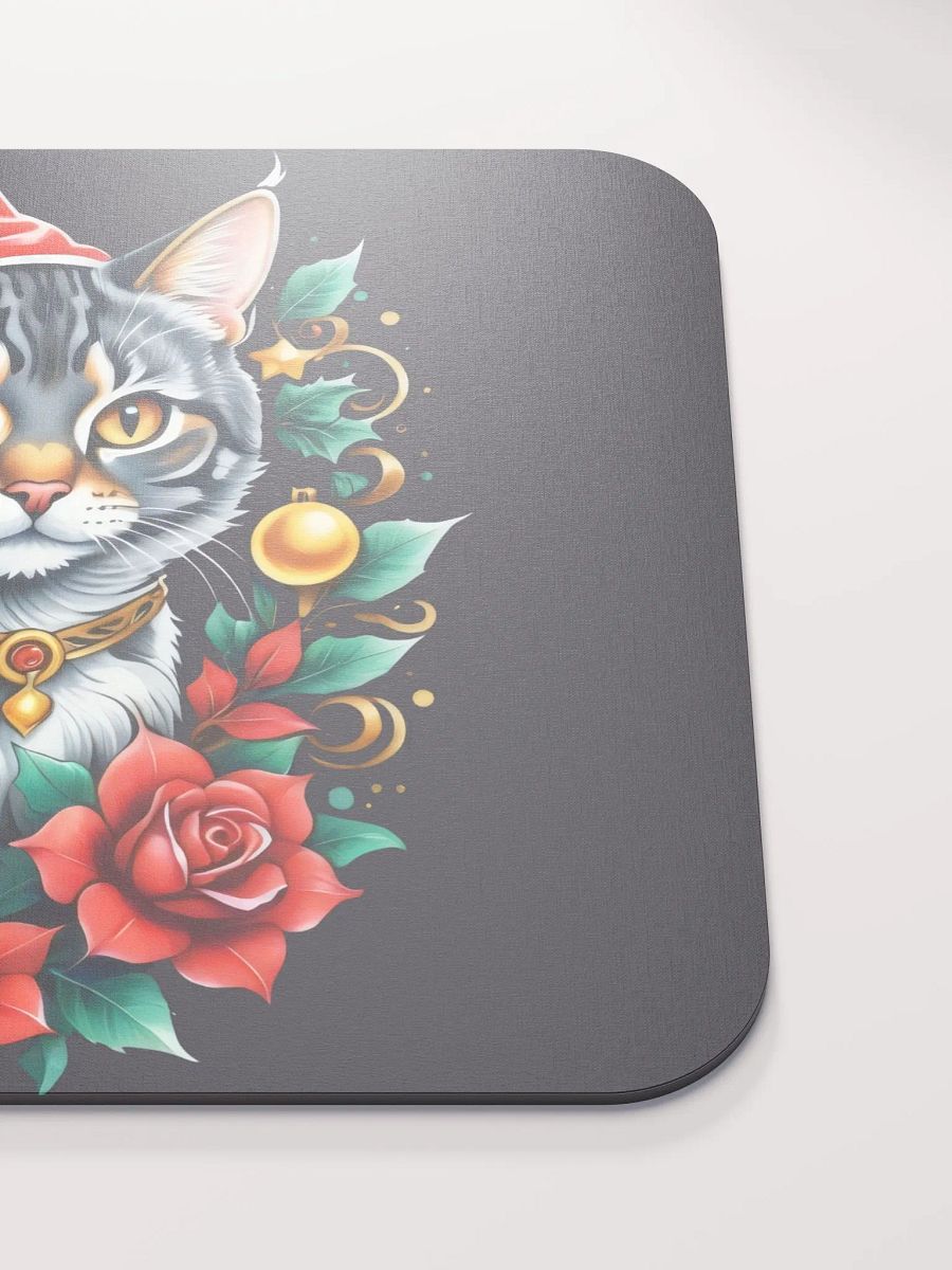 Christmas Kitty & Holiday Charm Mouse Pad product image (6)